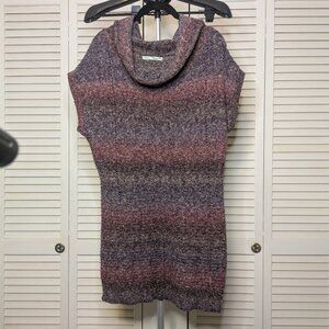 Maurices sz: L Purple(s) Crocheted Sweater/Dress